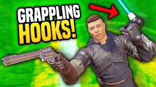 NEW GRAPPLING HOOKS ARE AWESOME - Blades and Sorcery VR Mods (Update 7)