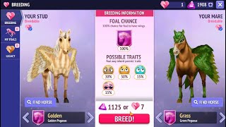 New Update of Horse Riding Tales - Now We can Breed Peg - WOW - But Expensive xD