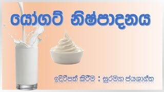 යෝගට් නිෂ්පාදනය