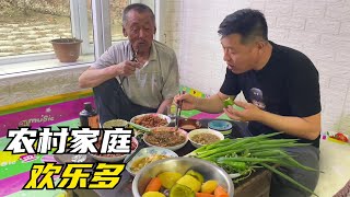 【东北那旮瘩】今天做一桌子好菜，都是小时候的味道，老丈人开心了