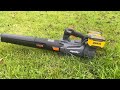 mellif 40v leaf blower snow blower review