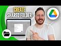 How To Create a Shared Google Drive Folder