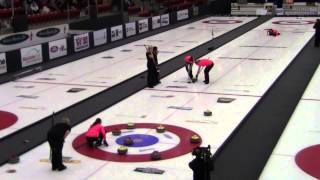 Kerri Einarson's Final Shot in the 1 vs 1 Game