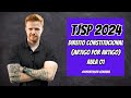 TJSP ESCREVENTE 2024 -  CONSTITUCIONAL  (ARTIGO POR ARTIGO)  - AULA 01 - PROFESSOR CENOURA