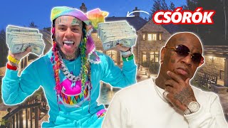 RAPPEREK AKIK CSÓRÓK LETTEK (6ix9ine, Fetty Wap, T-Pain stb)