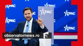 JD Vance critică iar România: \