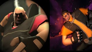 TF2 I BvB I Zerofuse Rush (VS) Fallen Punch + Sandvich Slayer  [vsh_reservoir_halloween]