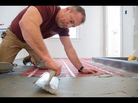 Warmup Electric Radiant Heat StickyMat System Review Warmup Electric Radiant Heat StickyMat System Review