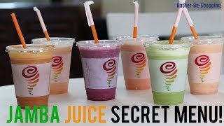 Jamba Juice Secret Menu: Find Your New Favorite Smoothie!