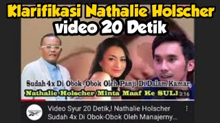 Klarifikasi Nathalie Holscher soal Video syur 20 detik yang bikin heboh