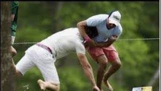 PGA Tour Fight! Pro Golfer’s get HEATED! @GolfBreak