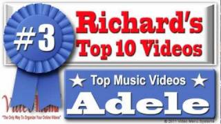 Adele - Make You Feel My Love #3 on Richard's Top 10 Adele Music Videos - Watch All 10