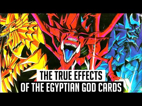 Can Egyptian god cards be destroyed by card effects?