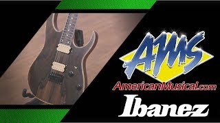 Ibanez RGEW521ZC Ziricote Guitar Overview -- American Musical Supply