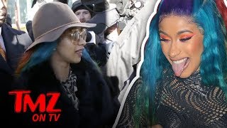 Cardi B Doesn't Let Breakup Get In The Way Of Making It To Court | TMZ TV