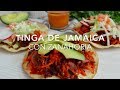 TINGA DE JAMAICA & ZANAHORIA (tinga vegetariana) - Recetas fáciles Pizca de Sabor