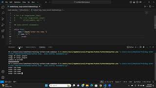 Python: Nested loop , loop control statements - break , continue , pass