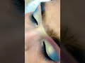 very easy and beautiful half cut crease eyes makeup new trending