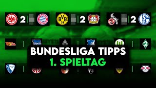Bundesliga Prognose: 1. Spieltag Tipps & Vorschau | ALLE gegen THIELE!