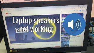 Laptop Speakers Not Working But Headphones Work Windows 10 [SOLVED]