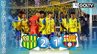 Gualaceo SC 2 - 1 Barcelona SC | GOLES | Liga Pro Ecuador