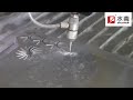 5d 5 axis waterjet cnc machine cnc water jet cutting machine thick metal cutting shorts