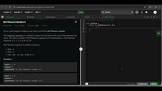 nth Fibonacci number by using recursion in java language