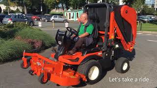 Kubota F3090 with collector