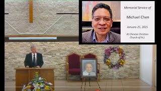 Mike Chen Memorial Service at CCCNJ 1.25.25