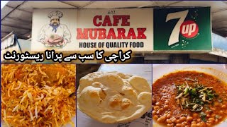 Cafe Mubarak | Oldest Restaurant in Karachi | Saddar | Old Food Street | Zainab Sheikh Vlog 🎬