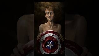 How Chris Evans Became Skinny Steve In Captain America The First Avenger? || #shorts