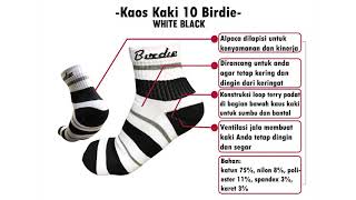 Kaos Kaki Anti Bacterial Strips Multicolour Stylish