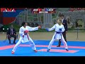 gold medal 🥇 final female kumite 55 kg anzhelika terliuga ukr vs ahlam youssef egy karate1baku