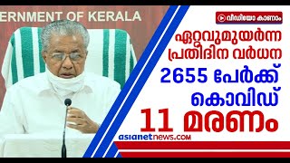 2433 പേര്‍ക്ക് സമ്പര്‍ക്കത്തിലൂടെ രോഗബാധ, 2111 പേര്‍ക്ക് രോഗമുക്തി