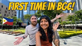 Our FIRST impressions of BGC in Manila, Philippines! 🇵🇭