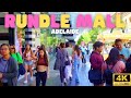 Rundle Mall, Adelaide [4K] | Virtual Walk Tour - 60fps Adelaide City | Australia