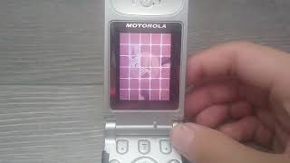 Motorola T720 (Rogers AT\u0026T) Startup, Menu, *#06* and Shutdown.