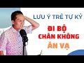 Lưu ý trẻ tự kỷ khi đi bộ chân không và ăn vạ @TranHoangMinh