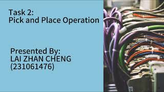 EMJ 47104 Automation PLC Assignment Lab 2
