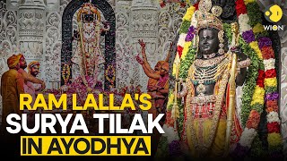 Surya Tilak: Ayodhya's Ram Mandir releases trial video of 'Surya Tilak' | WION Originals