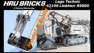 The Largest Most Advanced Lego Technic Set Liebherr R 9800 Set