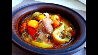 Томленое Мясо с Молодыми Овощами. Невероятно вкусное, ароматное и нежное блюдо.