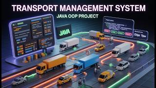 ๐ Transport Management System (Java) | OOP-Based Project | Mini / Major Project | java development