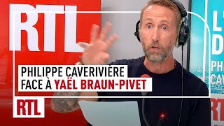 Philippe Caverivière face à Yaël Braun-Pivet