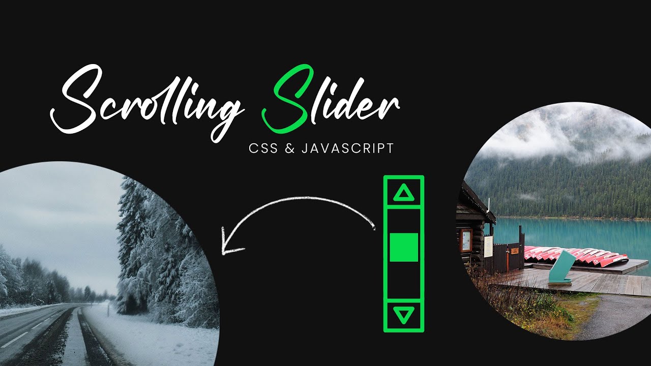 Scroll Based Slider Using Css Javascript Youtube