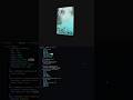 3D card hover effect (HTML, CSS, JS) #code #frontend #htmlcssjs