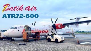 New Batik Air Malaysia ATR72-600 Terengganu - Subang Airport KL🇲🇾 [Full Flight Report] Malindo Air