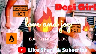 Bathing vlog | bathing vlogging | aunty bath | #vlog #desi_vlogger