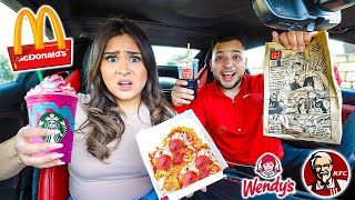 Eating ONLY NEW Fast Food Menu ITEMS for 24 HOURS!! *FOOD CHALLENGE*