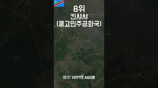 세계 도시 인구 순위 Top10